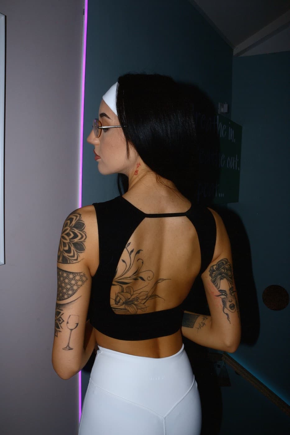 Bustieră sport — Negru